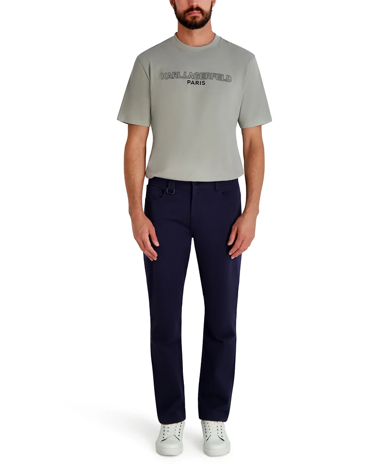 Karl Lagerfeld Paris Men's 5-Pocket Slim Straight Pants