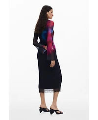 Desigual Women's Dress designed by M. Christian Lacroix