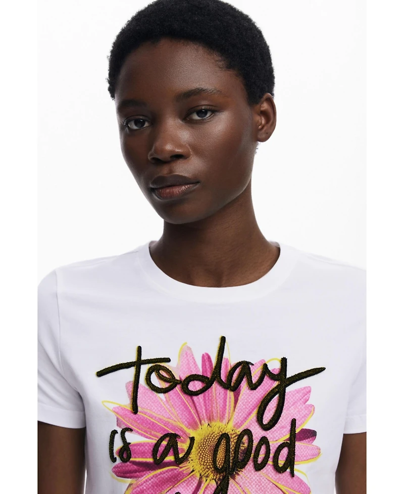 Desigual Women's Short-sleeve floral T-shirt