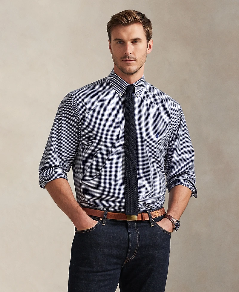 Polo Ralph Lauren Men's Big & Tall Poplin Sport Shirt