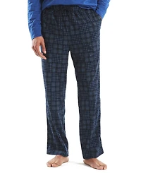 Nautica Men's Fleece Patchwork Plaid Pajama Pants