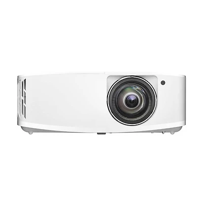 4K Uhd Short Throw Gaming and Home Entertainment Projector - 240Hz Smooth Motion - Hdr/Hlg Compatible - Integrated Speaker - Four Corner Correction