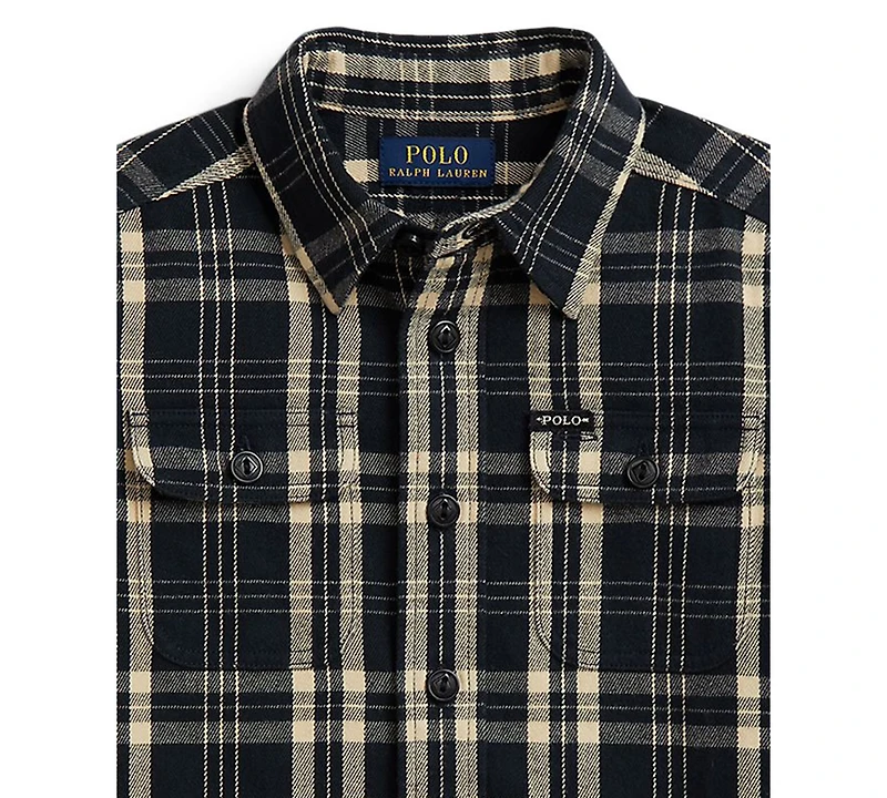 Polo Ralph Lauren Toddler and Little Boys 2T-7 Plaid Shirt