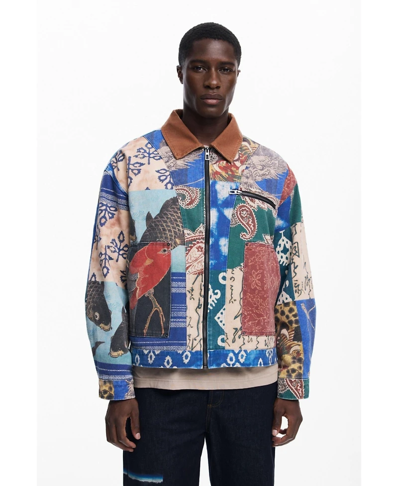 Desigual Men's Patchwork Jacket