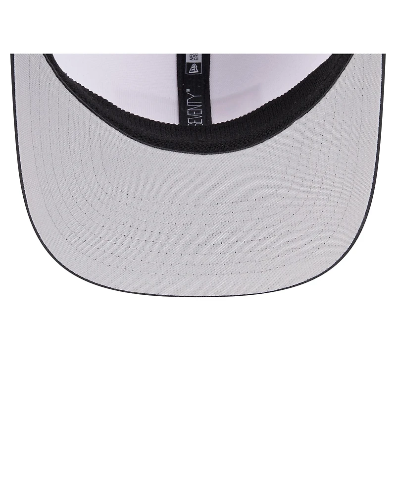 New Era Men's White/Black Baltimore Orioles Established Patch 9SEVENTY Adjustable Hat