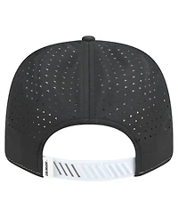 New Era Men's White/Black Colorado Buffaloes Perforated Patched 9SEVENTY Adjustable Hat