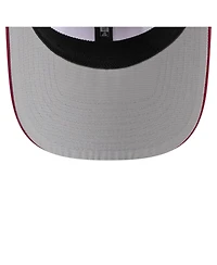 New Era Men's White/Garnet Florida State Seminoles Perforated Patched 9SEVENTY Adjustable Hat