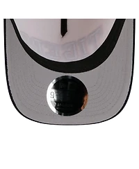 New Era Men's Cream/Navy Detroit Tigers Sided Corduroy 9FORTY A-Frame Adjustable Hat