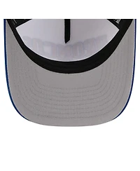 New Era Men's White/Royal Boise State Broncos Arch Two-Tone Rope 9FORTY A-Frame M-Crown Adjustable Hat