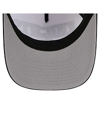 New Era Men's White/Black Ucf Knights Arch Two-Tone Rope 9FORTY A-Frame M-Crown Adjustable Hat