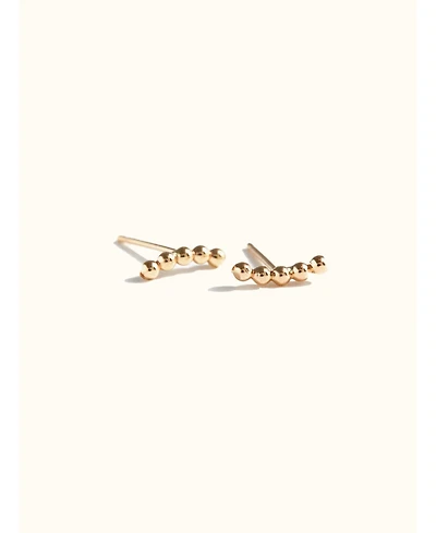 Able Caesar Stud Earrings, 14k Gold-Filled