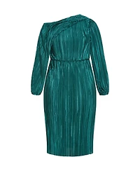 City Chic Women's Jay Off Shoulder Dress