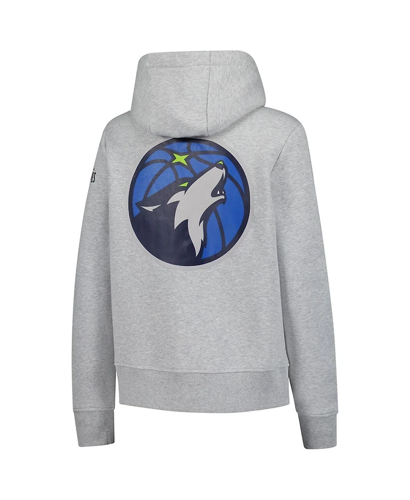 Lole Women's Gray Minnesota Timberwolves Icon Pullover Hoodie