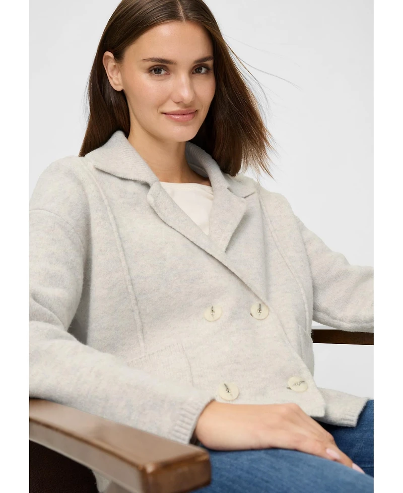 Olsen Double Breasted Sweater Cardigan