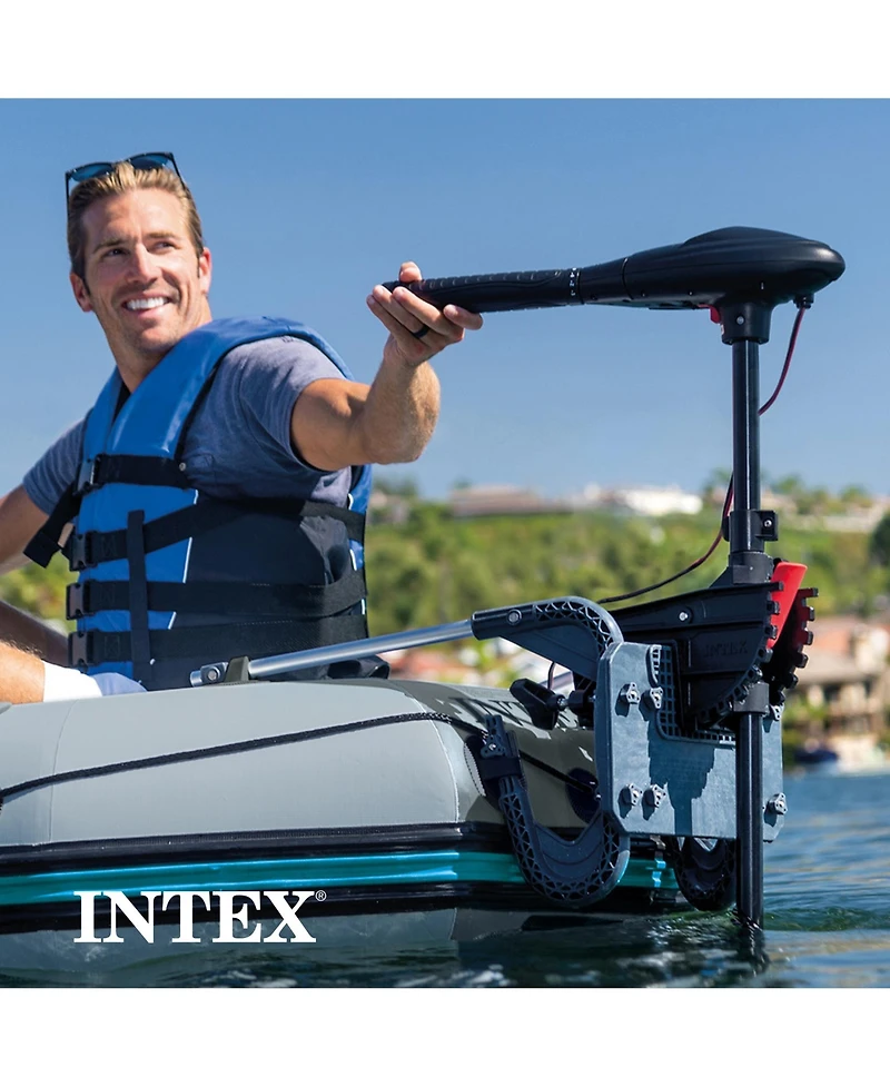 Intex 12V Transom Mount Boat Eight Speed Trolling Motor | 68631E