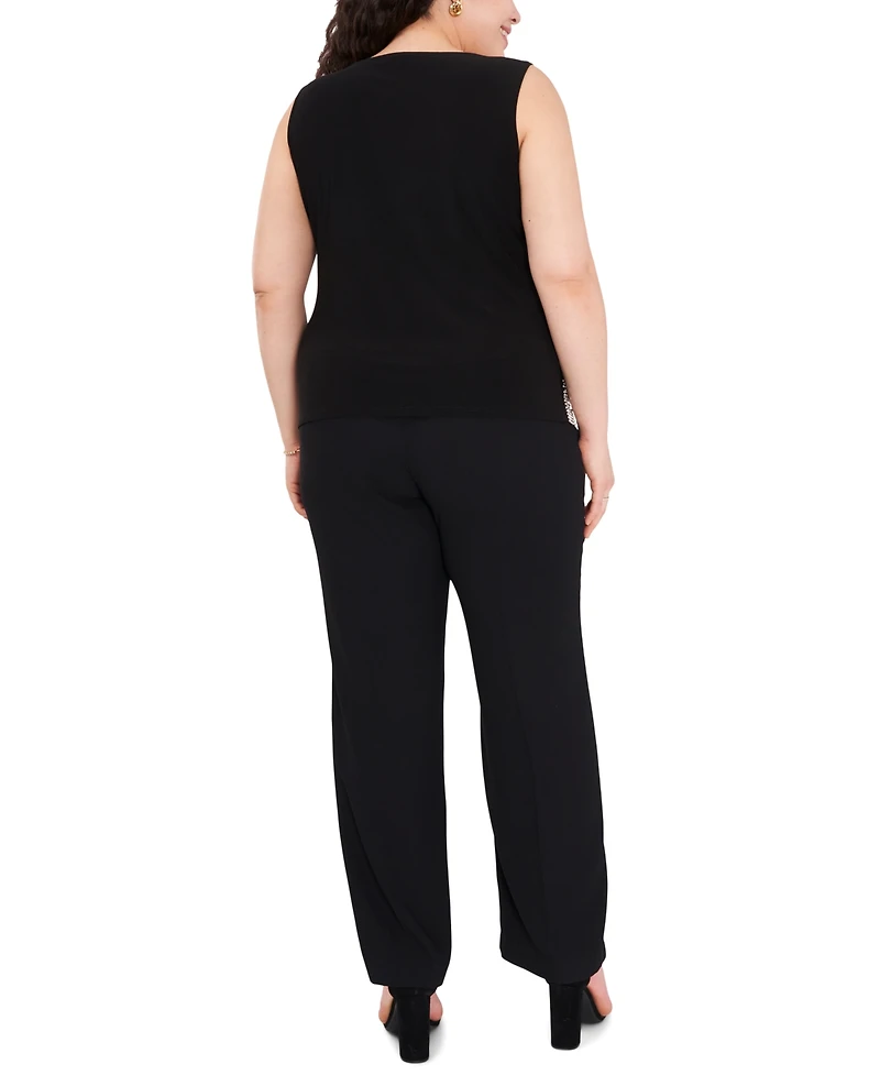 Msk Plus Embellished Blouse