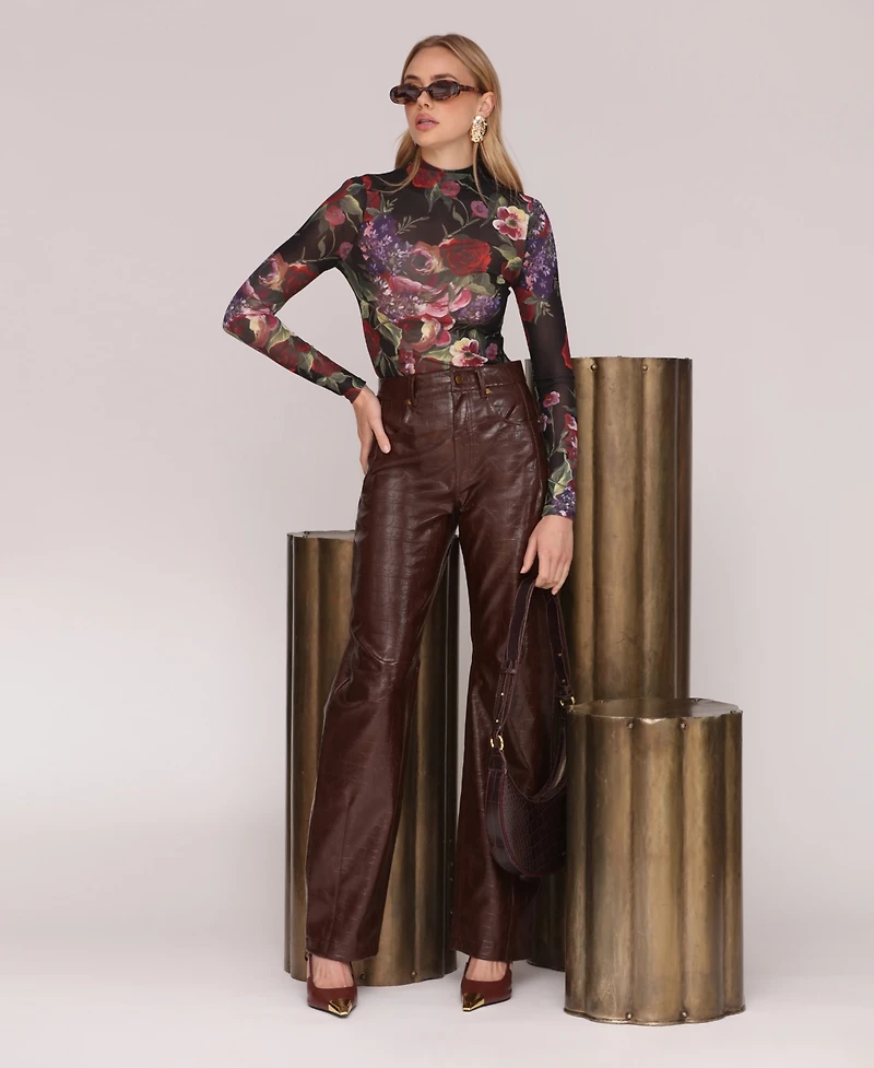Avec Les Filles Women's Straight-Leg Pants