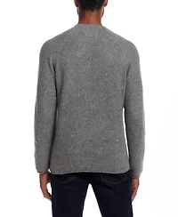 Weatherproof Vintage Men's Waffle Donegal Crewneck Sweater