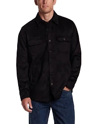 Weatherproof Vintage Men's Faux Suede Overshirt