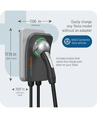 ChargePoint Home Flex Level 2 Ev Charger Nacs, Nema 14-50 Outlet Charge Station