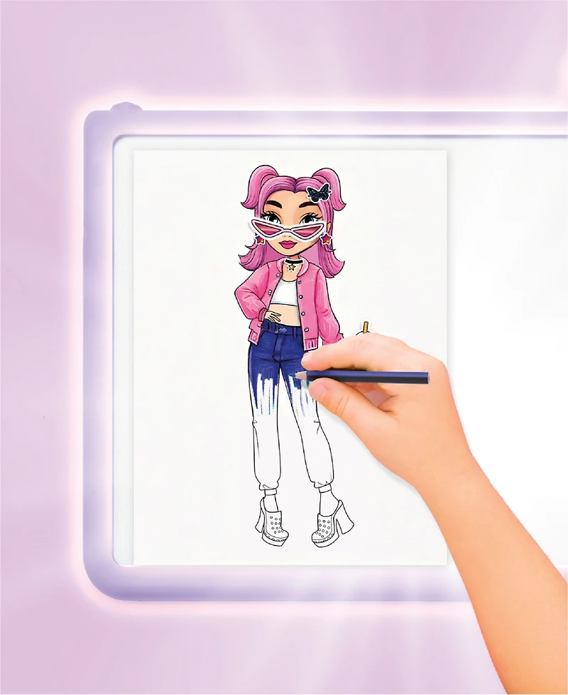 Geoffrey's Toy Box Light-Up Fashion Designer Led Tracing Tablet