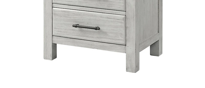 Westwood Design Timber Ridge Wood Nightstand in Weathered Washed Sierra