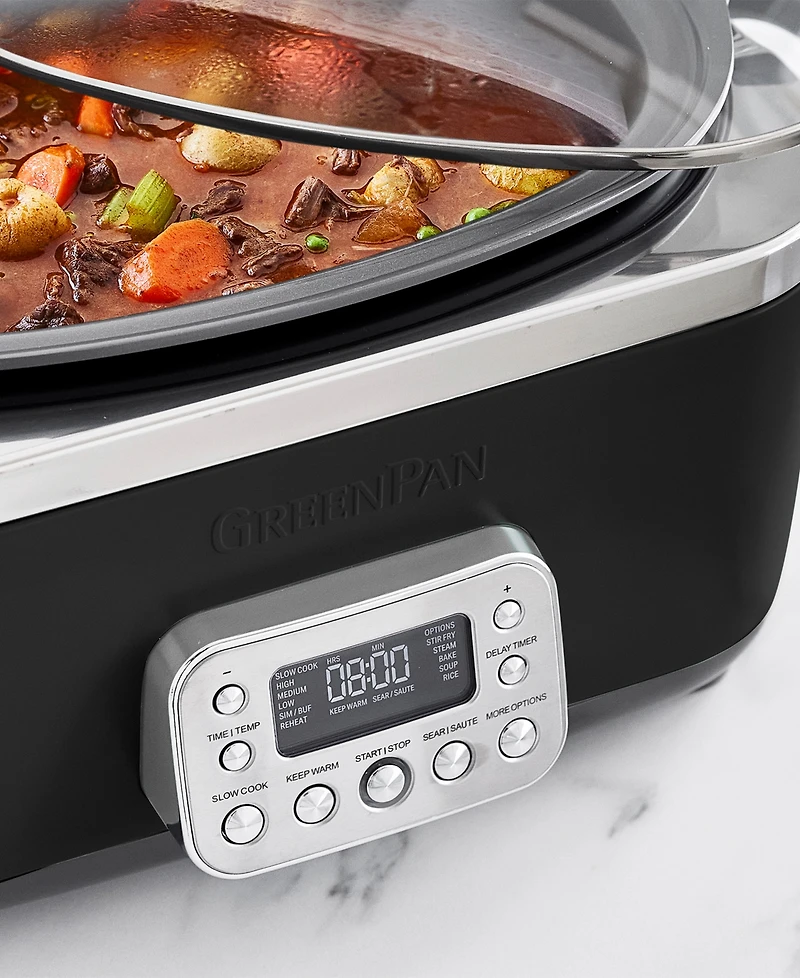 GreenPan Elite 6 Quart Ceramic Nonstick Slow Cooker