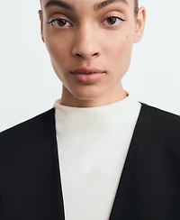 Mango Women's Double-Breasted Suit Jacket