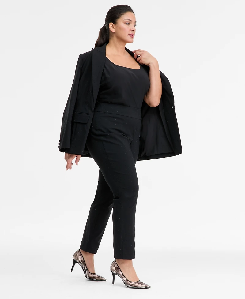 I.n.c. International Concepts Plus Embellished Pants, Macy's Exclusive