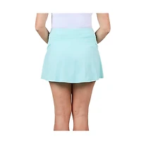 Sofibella Women's Perfect Storm 14 Inch Blue Light Tennis Skirt