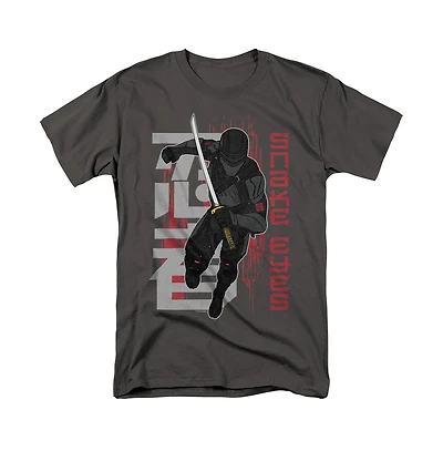 Logovision Men's Snake Eyes G.i. Joe Origins Sword T Shirt