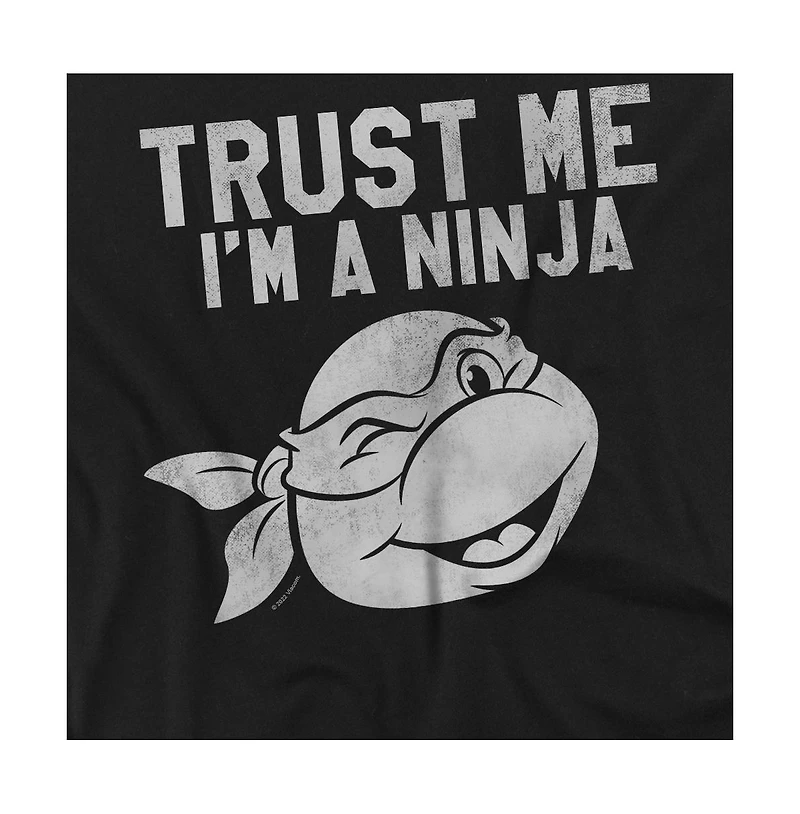 Logovision Men's Teenage Mutant Ninja Turtles Trust Me I'm A T Shirt