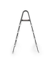 Intex Steel Frame Above Ground Swimming Pool Ladder for 48 Inch High Wall Pools