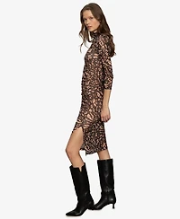 Sanctuary Women's Night Out Long Sleeve Midi Dress