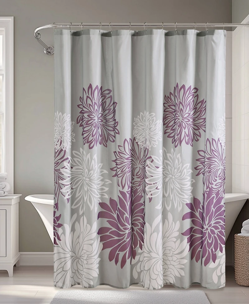 Madison Park Essentials Maible Floral Shower Curtain, 72" x 72"
