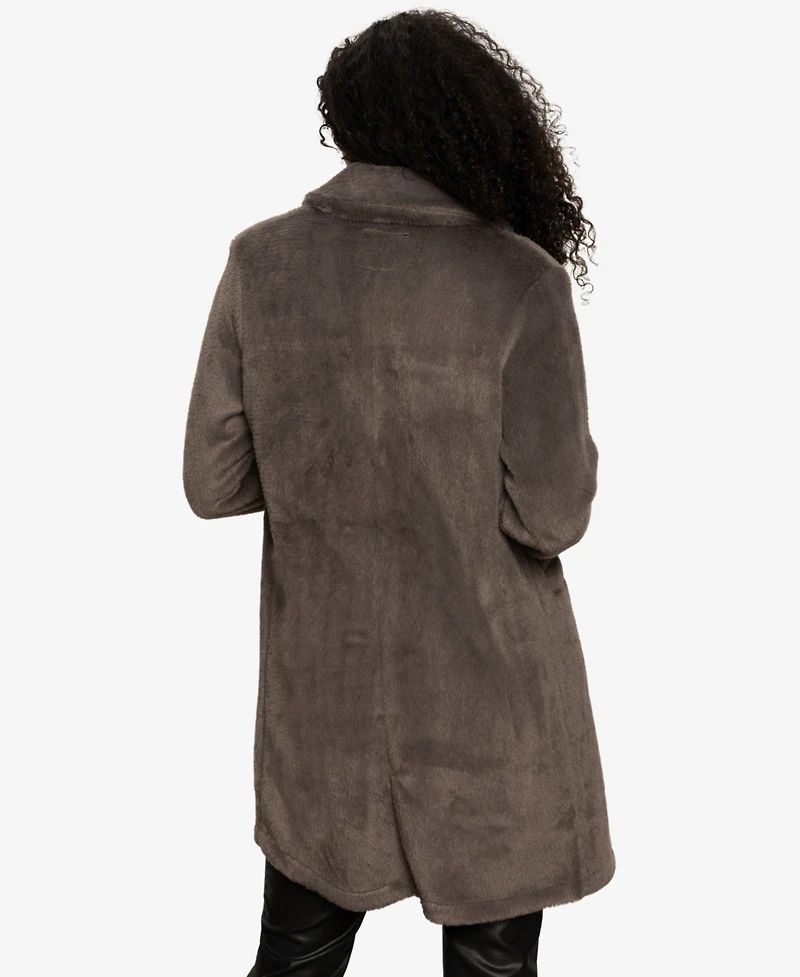 Sanctuary Women's Hometown Faux Fur Coat