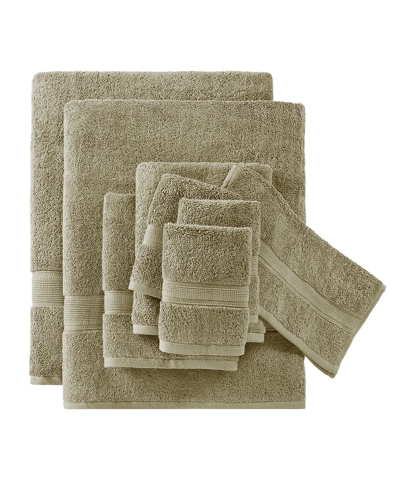 Madison Park Signature Luxury Zero Twist Cotton 8-Pc. Bath Towel Set