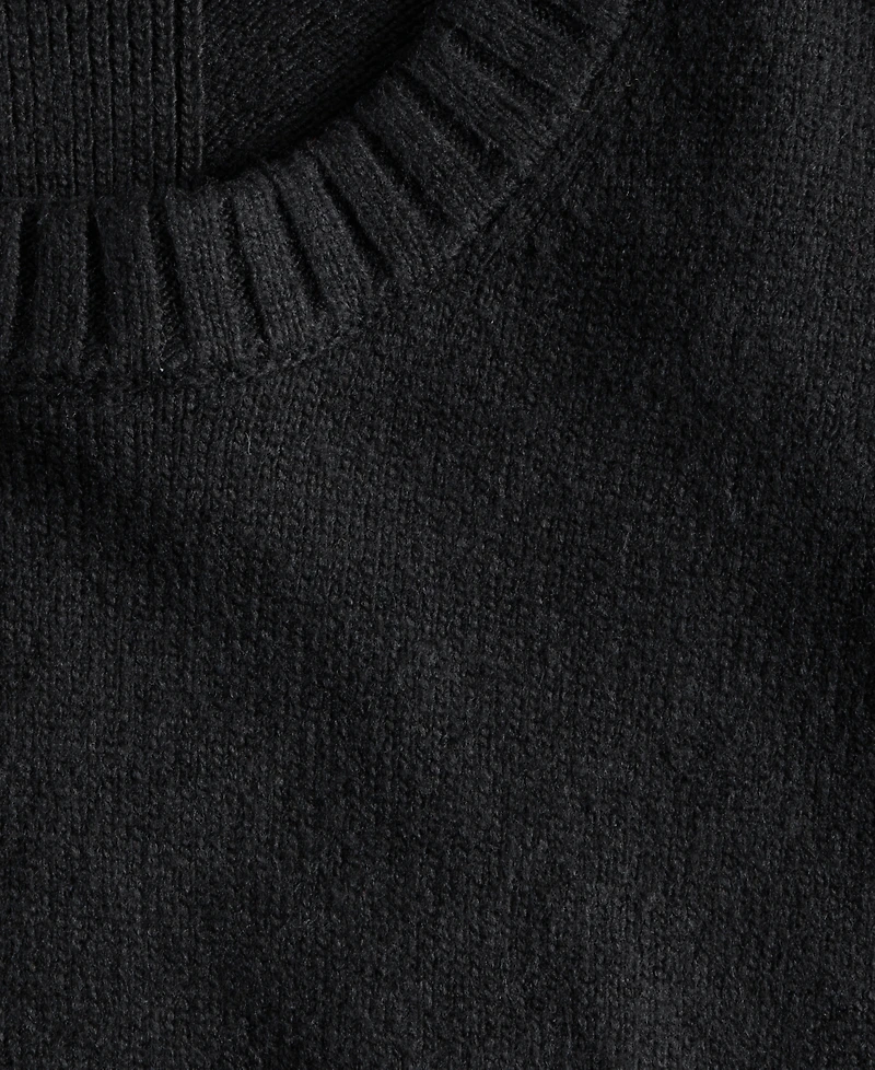I.n.c. International Concepts Women's Ribbed-Trim Crewneck Pullover Sweater, Macy's Exclusive