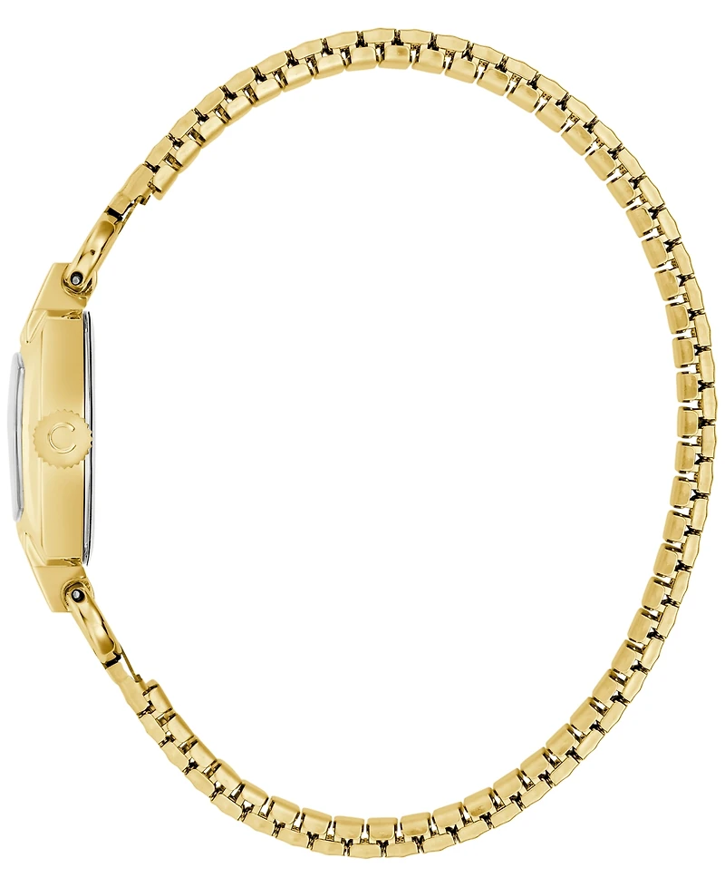 Caravelle Women's Vintage Classic Gold-Tone Stainless Steel Expansion Watch, 19mm