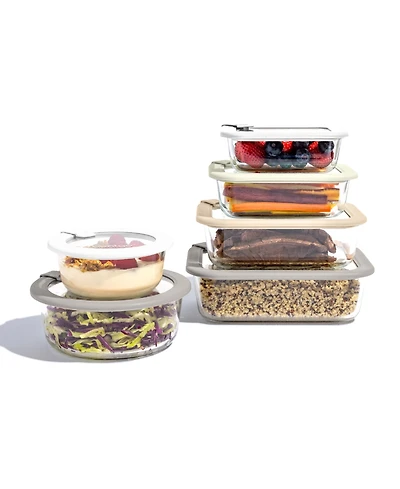 Bentgo Signature 12-Pc. Glass Food Storage Set