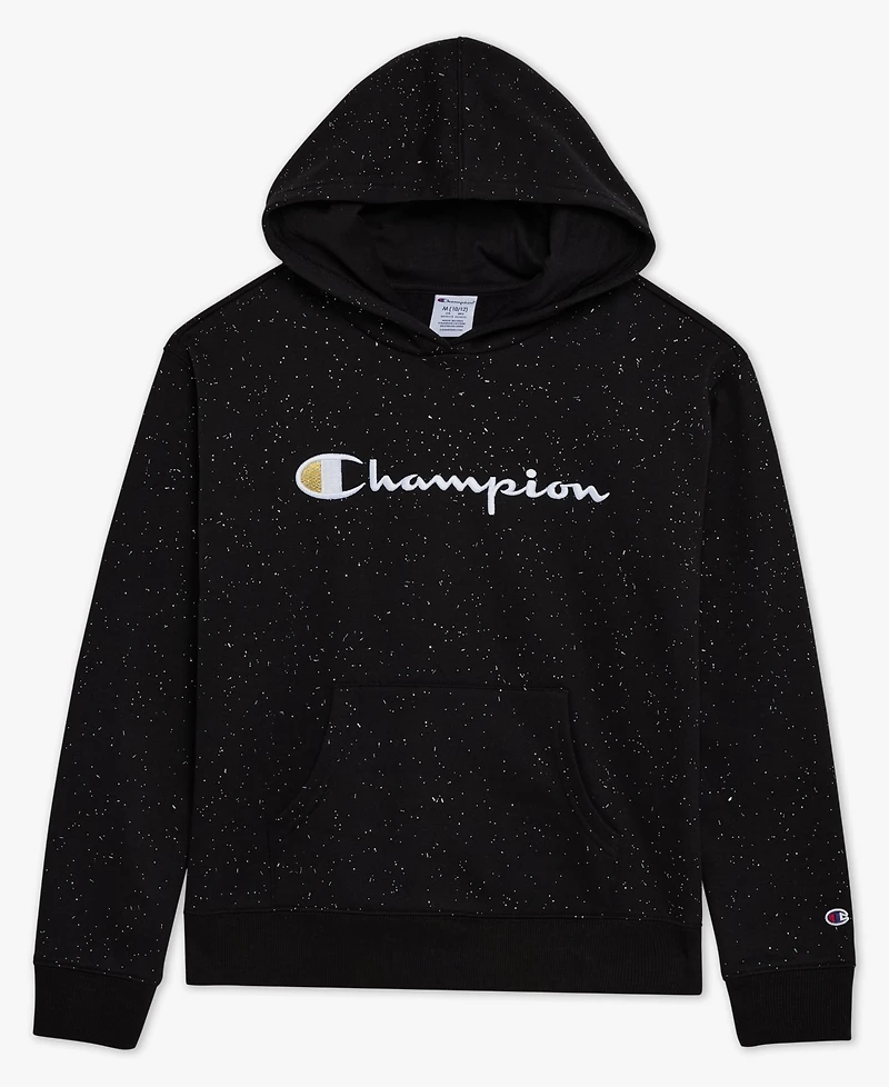 Champion Girls 7-16 Long Sleeve Glitter Hoodie