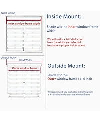 Shadisfy FauxLinen Zebra Shade, Cordless Free-Stop Blind with Dual Layer (46"x72" Natural linen)