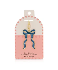 Lucky Feather Enamel Bag Charm