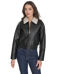 Levi's Women's Sherpa Collar Bomber Jacket