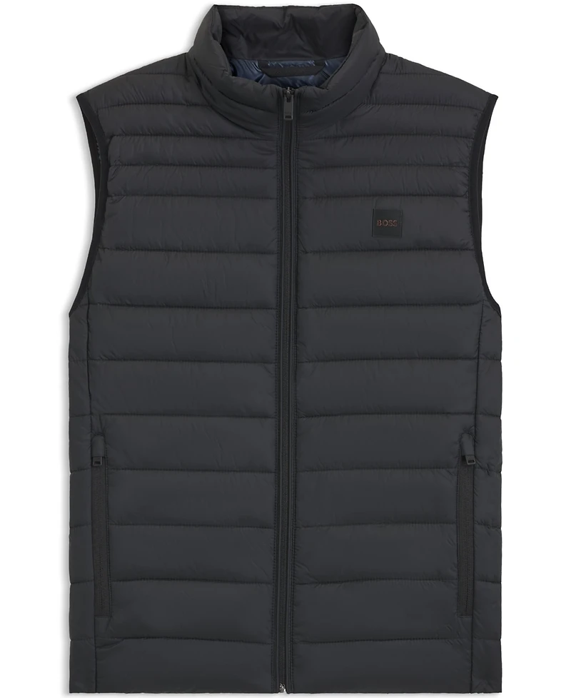 Boss by Hugo Men's Packable Slim-Fit Gilet Jacket