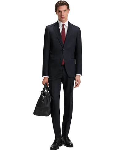 Boss by Hugo Men's 2-Piece Wool Blend Slim-Fit Suit