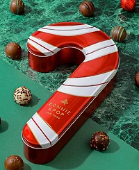 Bonnie & Pop Christmas Chocolate Candy Cane Gift Tin, 12 Pieces