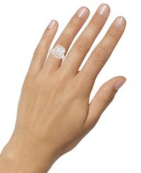 Bagley Mischka Certified Lab Grown Diamond Emerald Halo Engagement Ring (8-3/4 ct. t.w.) 14k Gold