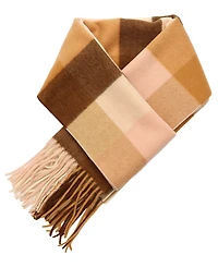 Coach Women's Multicolored Check Muffler Scarf