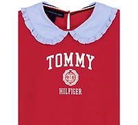 Tommy Hilfiger Baby Girls 2-Piece Fleece Top and Pants Set